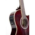 Ortega Konzertgitarre RCE144 Stained Red Thumbnail 3