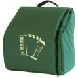 Weltmeister Akkordeonrucksack  34/72 - 34/80 grün Thumbnail 1