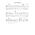 Hage - Merry Christmas f. Klavier/Keyboard/Gitarre Thumbnail 2