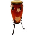 Meinl Conga 12,5 Zoll Rot + weiße Sterne Sonderedition Thumbnail 1