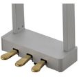 Kawai F-300 H 3er-Pedal für ES-6 Weiß Thumbnail 1
