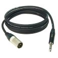 Klotz M1 XLR male / Klinke mono  Neutrik 5 m schwarz Thumbnail 1