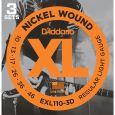 Daddario EXL110-3D Pack E-Gitarren Saiten Thumbnail 1