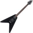 Schecter Demon V-1 Custom FR Satin Black Thumbnail 1