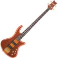 Schecter Stiletto Studio 4 Bass Honey Satin E-Bassgitarre Thumbnail 1