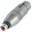 NEUTRIK Adapter XLR fem./Cinch Buchse NA 2 FPMF Thumbnail 1