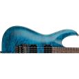 ESP Ltd MH-100QM See Thru Blue E-Gitarre Thumbnail 3
