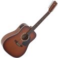 Art & Lutherie 12 Cedar Antique Burst QI Westerngitarre Thumbnail 1