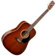 Art & Lutherie Cedar Antique Burst QL Westerngitarre Thumbnail 1