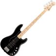 Fender American Deluxe Presicion Bass Black E-Bassgitarre Thumbnail 1