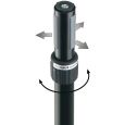 K&M 21340 Distanzrohr mit Kurbel M20 Ring Lock Thumbnail 2