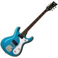 Eastwood Sidejack Baritone DLX Mettalic Blue Thumbnail 1