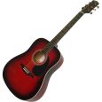 SX Jam Pack Westerngitarre Trans Red Thumbnail 1