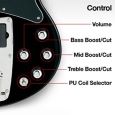 Ibanez ATK 200 BK E-Bass Thumbnail 5