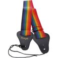 Gitarrengurt Nylon Regenbogen Thumbnail 3