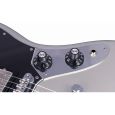 Fender Blacktop Jaguar HH RW Silver E-Gitarre Thumbnail 6