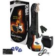Tenson E-Bass P Player Pack 3-Tone Sunburst Thumbnail 1
