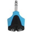 Adam Hall Y-Adapter 2 x 3,5mm Klinke stereo / 6,3mm Klinke stereo Thumbnail 3