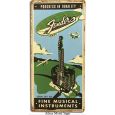 Fender Metallschild Allies Vintage Thumbnail 1