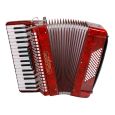 Classic Cantabile 72-Bass Akkordeon Secondo Rot Thumbnail 1