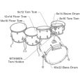 TAMA Silverstar VK62 Drumset BK Thumbnail 2