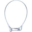Stahlseil Safety 5mm L=600mm max. 15kg BGV C1 Thumbnail 1