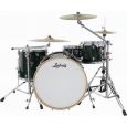 Ludwig LRC22B Centennial Shell Pack Black Lacquer Thumbnail 1