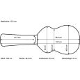 KORN Soft Case f. Western-Gitarre schwarz Thumbnail 5