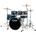 Drum Workshop PDP X7 Gold to Black Sparkle Fade Thumbnail 1