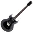 Vox Doublecut 22 Solid Body Black E-Gitarre Thumbnail 1