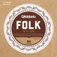 Daddario EJ32 Folk Nylon Saitensatz Silver Wound mit Ball End Thumbnail 1