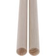 Rohema Drumsticks Natural 5A Hickory unlackiert Thumbnail 4