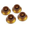 Gibson PRHK-030 Top Hat Knobs Vintage Amber Thumbnail 1