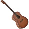 Art & Lutherie Folk Cedar Antique Burst Left QI Westerngitarre Thumbnail 1