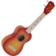 Gewa Gelb-Rot Sunburst Sopran-Ukulele Thumbnail 1