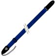Fire&Stone Gitarrengurt Nylon blau Thumbnail 1