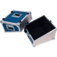 Casebau Plattencase Profi 100er 50/50  türkis-silber Thumbnail 3
