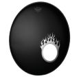 Remo Dynamos Ring Flame 5 Zoll Chrome Thumbnail 1