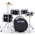 KORN Kinderschlagzeug Prodigy III Black Thumbnail 1