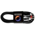 KORN Kabel ECO Adapterkabel 2x Cinch / 1x Klinke mono 3 m Thumbnail 1