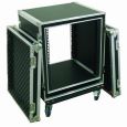 19 Zoll Shockmount Rack Flightcase 2 x 12 HE B-Ware Thumbnail 3