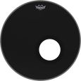 Remo 20 Zoll Powerstroke 3 Ebony Bassdrum / Resonanz Thumbnail 1