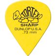 Dunlop Tortex Sharp 0,73 gelb, 12er Pack Thumbnail 1