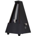 Wittner Metronom Pyramide Massivholz 816 schwarz Hochglanz mit Glocke Thumbnail 1