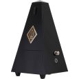 Wittner Metronom Pyramide Massivholz 816 schwarz Hochglanz mit Glocke Thumbnail 3