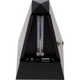 Wittner Metronom Pyramide Massivholz 816 schwarz Hochglanz mit Glocke Thumbnail 8