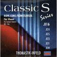 Thomastik Classic S KR116 Flat Wound Steel Ballend Saitensatz Konzertgitarre Thumbnail 1