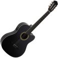 Gewa-Pure Konzertgitarre Almeria Classic Electro Cutaway schwarz Thumbnail 1