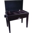 KORN Klavierbank KB-55 SW mt. mit Notenfach SamtTOP SW B-Ware Thumbnail 2