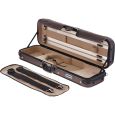 Gewa Violinkoffer Strato Super Light Weight 4/4 dunkelbraun beige Thumbnail 3